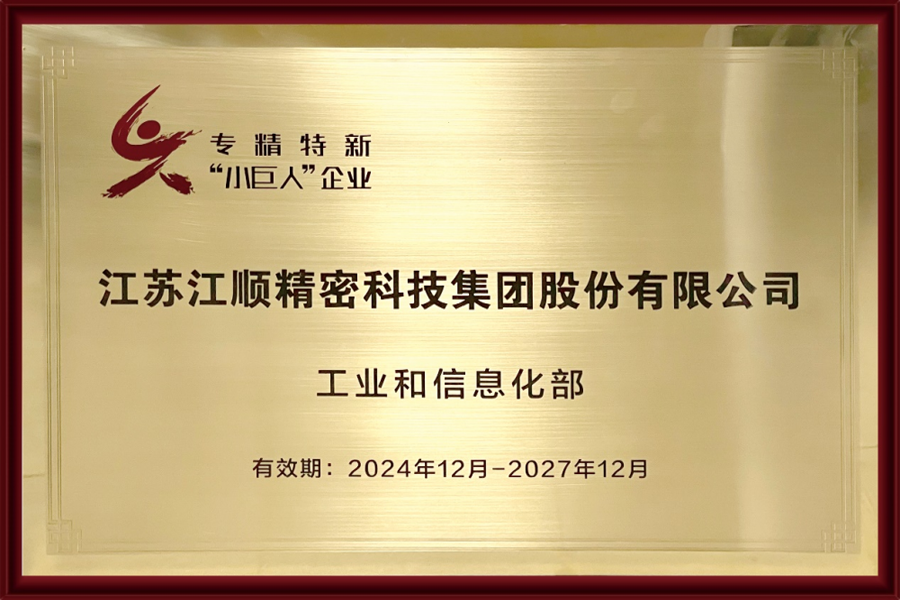 National Specialized, Refined and Innovative 